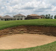 With its penal pot bunkers, Orlando's Eagle Creek has a European design touch.