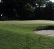A lone bunker guards the green on the par-4 sixth hole at Dubsdread Golf Course in Orlando.