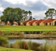 Water makes for trouble at the 12th hole at The Reserve Course at Orange Lake Resort. 