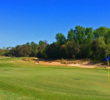 The first par 3 on the Watson golf course at Reunion Resort plays 170 yards from the back tee.