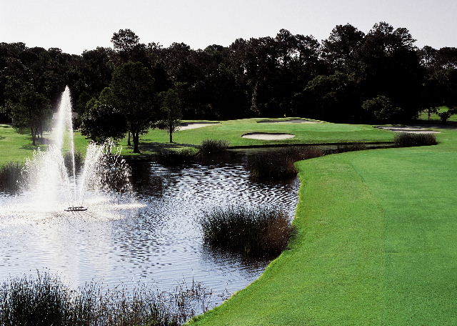 Magnolia golf course at Disney: 14th hole