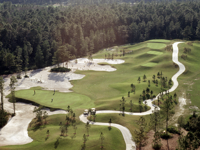 Disney World's Osprey Ridge Golf Course - hole 3