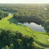 Aerial view of the 6th hole from Twin Rivers Golf Club