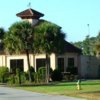 A view of the clubhouse at Lake Orlando Golf Club