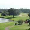 A view of a tee from Ventura CC.