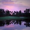 A view over the water of hole #6 from Legacy Club at Alaqua Lakes