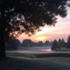 The sunrise over the 12th hole from Golden Bear Club at Keene's Pointe