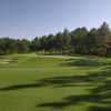 Bunkers protect the front of the elevated green from the par-4 no. 7 on Mission Inn's Las Colinas course