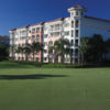 A view of the practice putting green at Grande Vista Golf Club