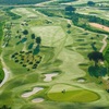 Aerial view of hole #18 at Orange County National - Crooked Cat Course