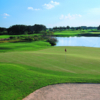 A view of hole #17 at Orange County National - Panther Lake Course