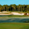 A view of a well protected hole at Stonegate Golf Club.