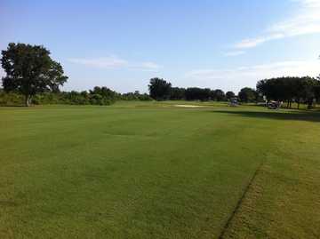 A view of a fairway at Monarch Golf Club from Royal Highlands