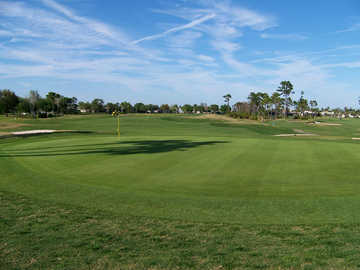 A view of green #13 at EastWood Golf Course