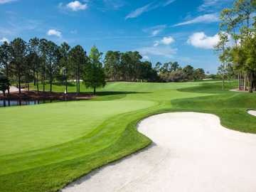 A view of hole #2 at Lake Nona Golf & Country Club.