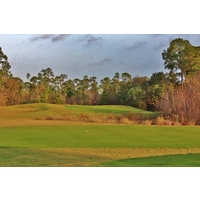 At 131 yards, the third hole at The Reserve golf course at Orange Lake Resort can be had. 