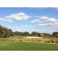 The 11th hole on Orange County National's Panther Lake golf course is a 228-yard par 3.
