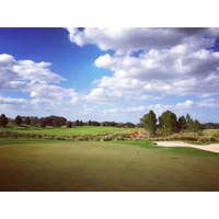The third hold on Orange County National's Panther Lake golf course is a long, challenging par 4.