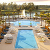 Waldorf Astoria Orlando: The pool seen from the hotel