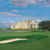 Omni Orlando Resort seen from Championsgate - International Golf Club's 5th hole